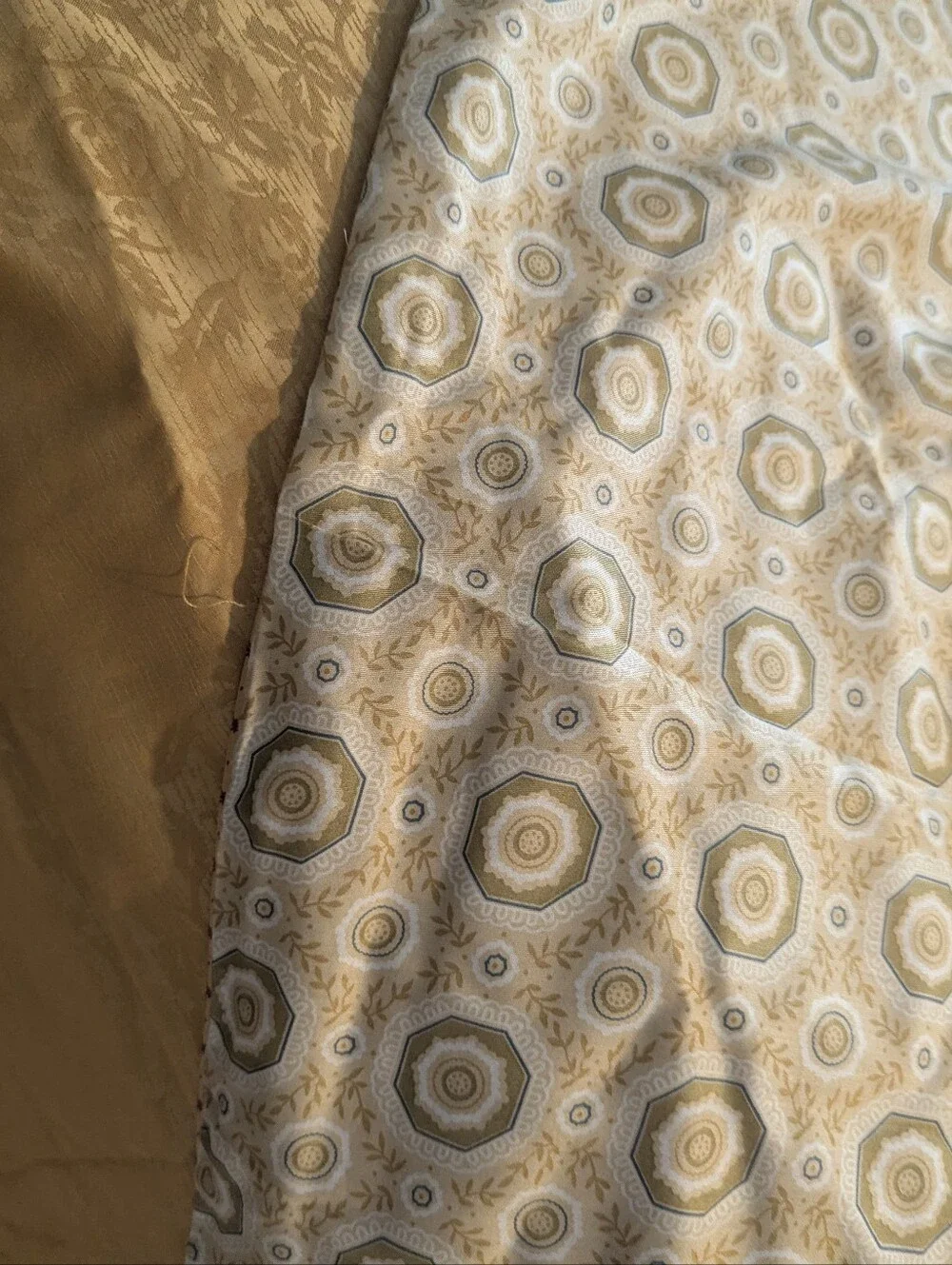 TOMMY HILFIGER King Size Damask/Jacquard Duvet Cover